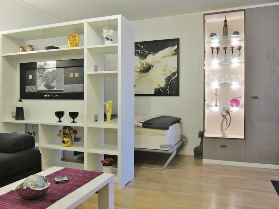 Modernes 1 Zimmer Luxusappartement Kleiner Roland Mit Parkplatz Und Balkon In Bremen Naehe Zentrum Eksteriør bilde
